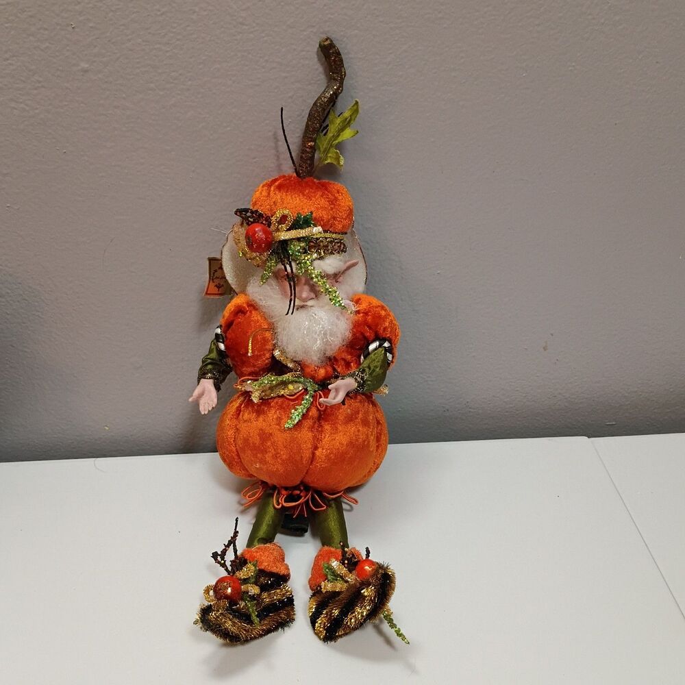 Mark Roberts Pumpkin Fairy Fall Autumn Halloween Thanksgiving Party Posable